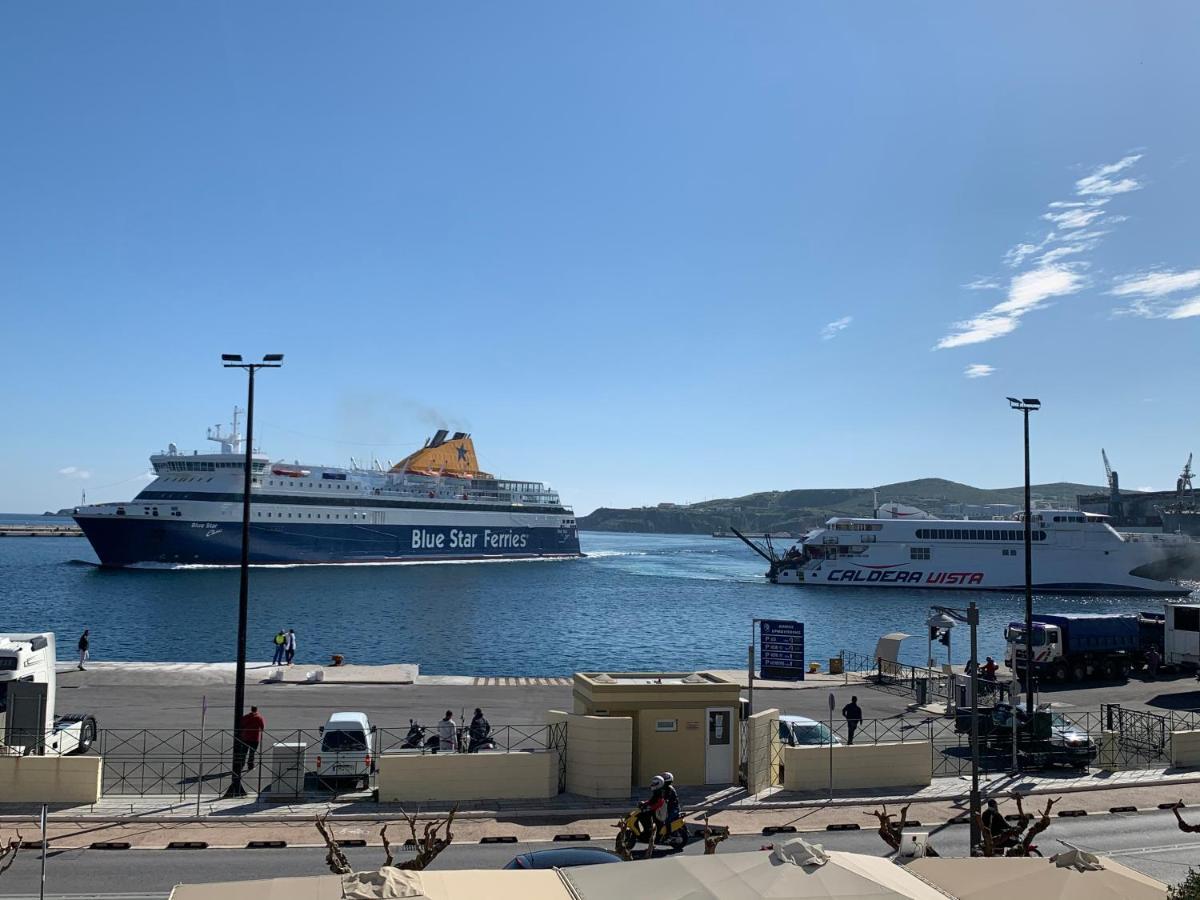 Welcome Home Syros Port Apartment エルムポリ エクステリア 写真
